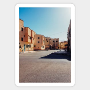 Buildings in Small Moroccan Town Sticker